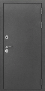 Товар Дверь ДвериПРО L-Термо серебро Фараон-2 (16мм, мореный дуб) DPRO195852