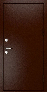 Товар Дверь ДвериПРО L Термо Д-19 (16мм, Грецкий орех + черная патина винорит) DPRO195599